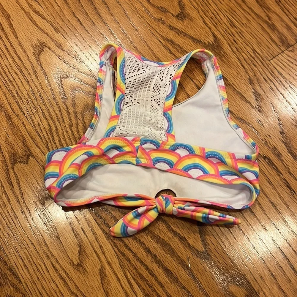Girl’s Rainbow Bathing Suit Size 6x
